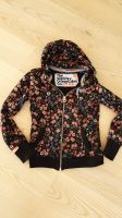 Super Dry Sweatjacke, Größe 36, schwarz mit Blumenmuster Leipzig - Plagwitz Vorschau