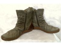 Leder-Stiefelette Damen-Schuh Boots oliv-grün khaki braun Gr 40,5 Berlin - Charlottenburg Vorschau