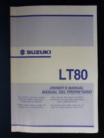 Suzuki LT 80 Quad - Sport Manual Bedienungsanleitung Brandenburg - Bad Liebenwerda Vorschau