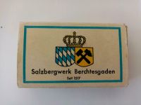 Souvenir Salzbergwerk Berchtesgaden von 1967 Baden-Württemberg - Herrenberg Vorschau