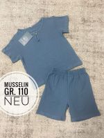 104 110 musseline musslin musslin leinen Baumwolle Set Tshirt hos Nordrhein-Westfalen - Leverkusen Vorschau