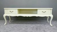 TV Schrank Buffet Sideboard massiv Mahagoni antikweiss Chippendal Brandenburg - Beelitz Vorschau