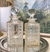 Antik 2x Baccarat Karaffe Dekanter Whiskyflasche 850€* Hessen - Buseck Vorschau