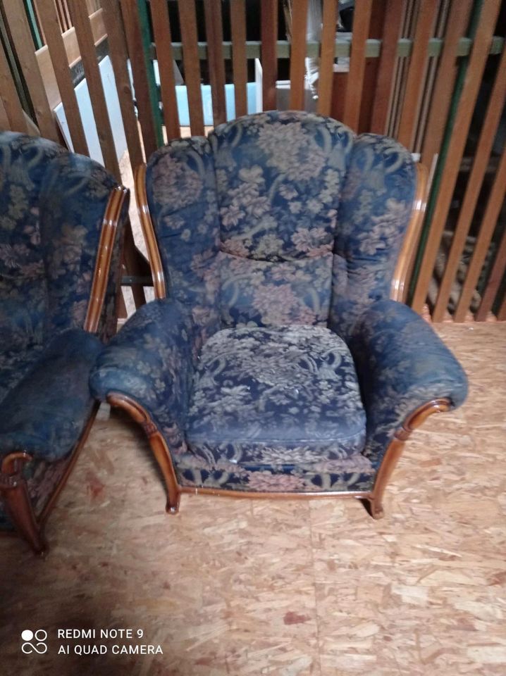 SEGMÜLLER Sofa Couch Sessel Antik Klassik Antiquariat Antiquitäte in Bischofsheim