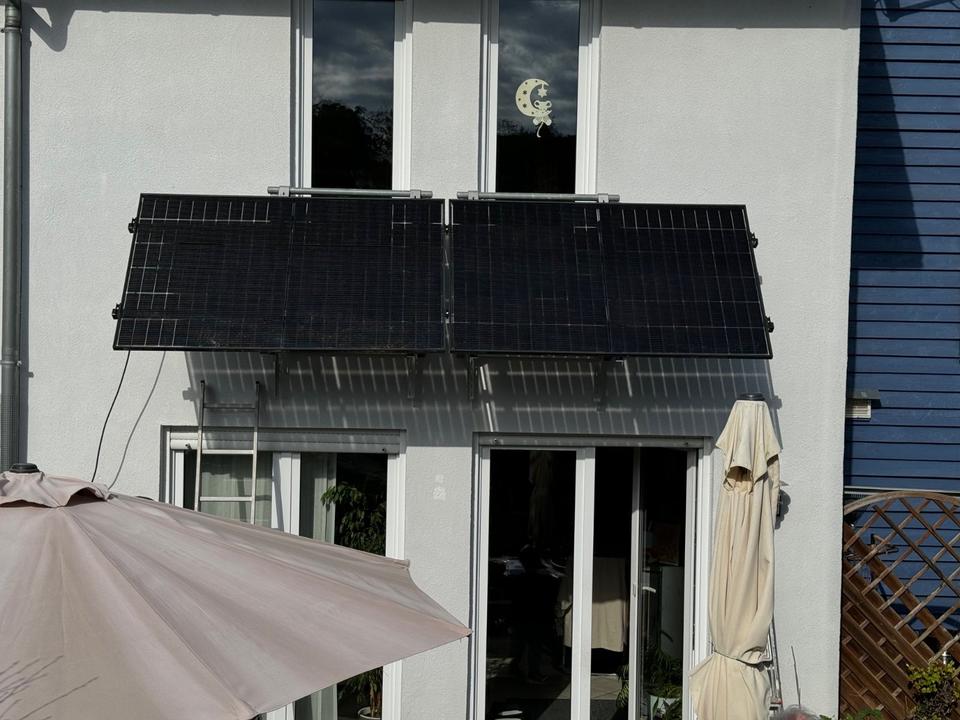 Balkonkraftwerk Montageset Halterung Photovoltaik Solaranlage in Herborn