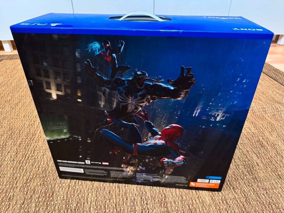 SONY PlayStation 5-Konsole Marvel Spider-Man 2 Limited Edition in Rot an der Rot