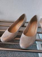 beige/goldene Pumps Nordrhein-Westfalen - Kürten Vorschau