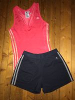 Adidas 2tlg Sport Set Top + Shorts 36/38 Dresden - Leuben Vorschau