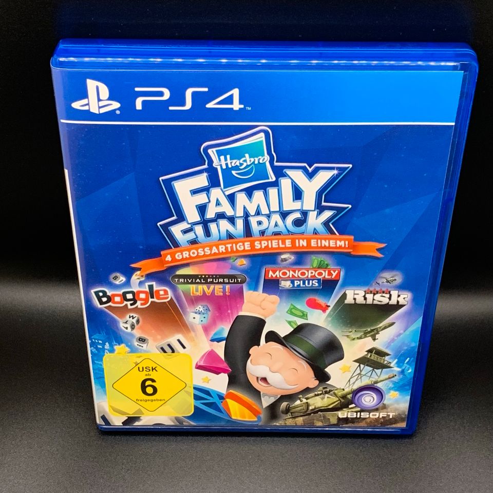 Monopoly Family Fun Pack PS 4 Spiel Neuwertig in Berlin