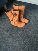 Stiefel mit flachem Absatz noch ein zweites Paar im Angebot Nordrhein-Westfalen - Lippstadt Vorschau