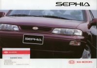 1996 PROSPEKT KIA SEPHIA - Limousine – RAR Hessen - Birkenau Vorschau