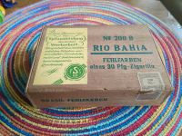 Alte, leere Zigarrenkiste aus Holz. Rio Bahia No. 200 B Niedersachsen - Braunschweig Vorschau