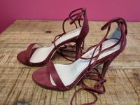 Nagelneue rote High Heels Sandaletten von Allegra K. in Größe 40 Bayern - Hausham Vorschau