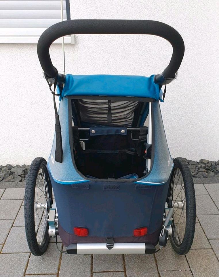 Croozer Kid Plus for 1 in blau (2019) in Althengstett