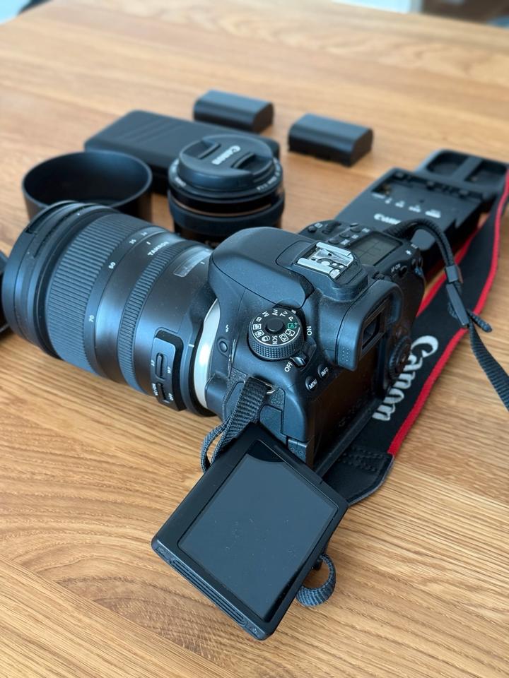 Canon 80D Bundle mit Tamron 24-70mm G2, Canon 50mm 1.4, Zubehör in Berlin