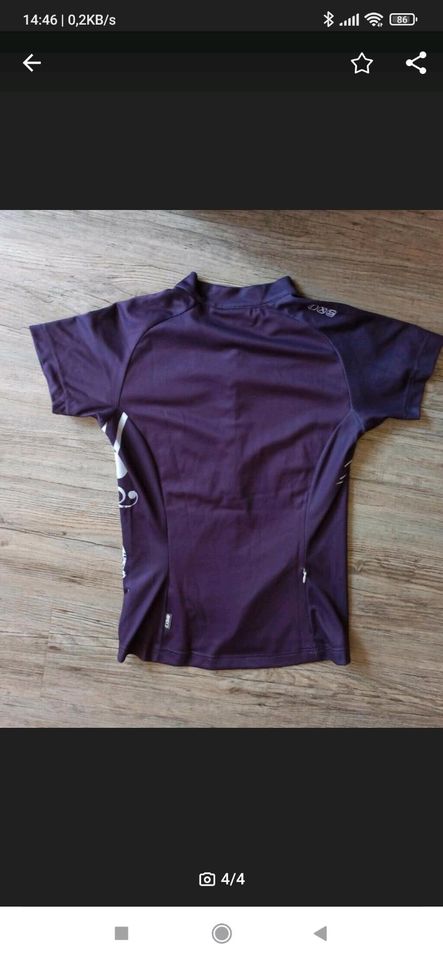 Bike Trikot Funktionsshirt IXS Größe S/36 in Regen