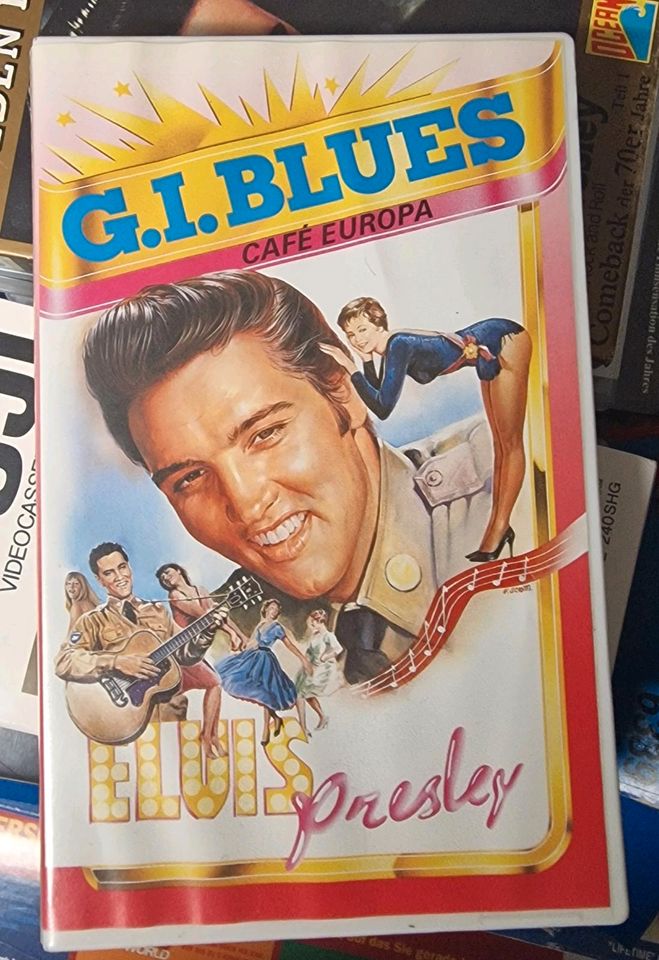 VHS Videokassetten von Elvis Presley in Blankenfelde-Mahlow