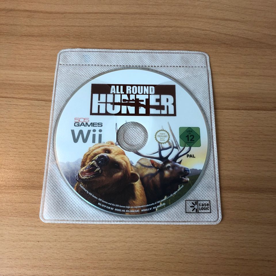 Nintendo Wii All Round Hunter Hunting Jäger Jagen Wildnis in Herbrechtingen