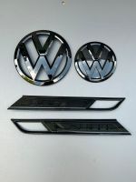 VW Bus T6 T6.1 Emblem Set Front Heck Schriftzug schwarz glänzend Schleswig-Holstein - Lasbek Vorschau