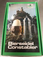 Antikes Bierglas / Bierseidel  - Kristallglas mit Zinndeckel Brandenburg - Falkensee Vorschau