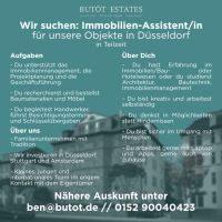 Suche: Immobilienassistent/in in Teilzeit Düsseldorf Düsseldorf - Stadtmitte Vorschau