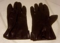 Damen-Sommer-Lederhandschuhe schwarz Gr. 7 ½, Länge: 20,5 cm Nordrhein-Westfalen - Hilden Vorschau