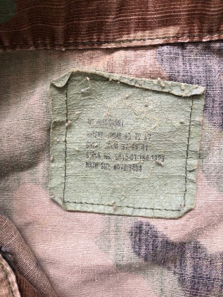 US Army Feldjacke Coat Shirt Medium Short woodland in Soest