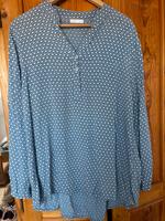Bluse, blau weiß gemustert, Viscose Schleswig-Holstein - Kiel Vorschau