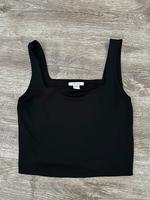 Crop Top schwarz Niedersachsen - Papenburg Vorschau