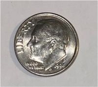 1994-P Münze USA One Dime Roosevelt evtl Fehlprägung Hamburg-Mitte - Hamburg St. Pauli Vorschau