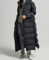 Superdry Winterjacke Super Longline Duvet Coat  Schwarz 38 Niedersachsen - Meine Vorschau