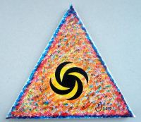 Acrylbild - Abstrakt - Malerei - Miniaturbild - Dreieckformat Köln - Ehrenfeld Vorschau