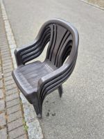 Kettler 4 x Gartenstuhl Stuhl braun Kunststoff Baden-Württemberg - Holzgerlingen Vorschau
