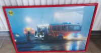 Feuerwehr Poster/Bild gerahmt 60x40 cm von Ziegler Hessen - Langen (Hessen) Vorschau