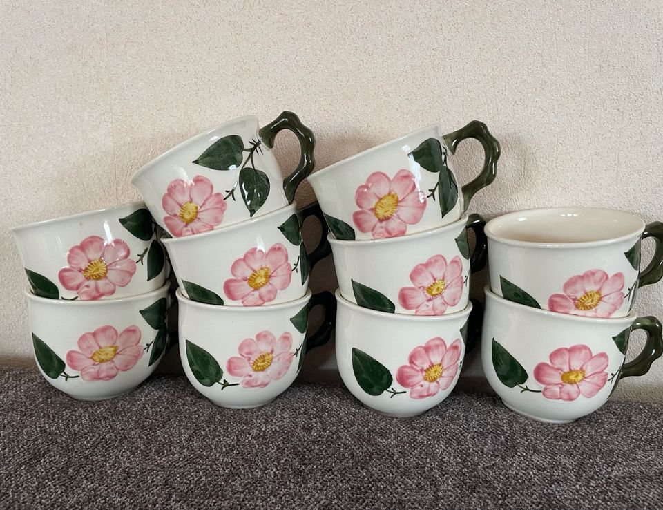 Villeroy & Boch Porzellan Wild Rose Kaffeetasse in Schlüchtern