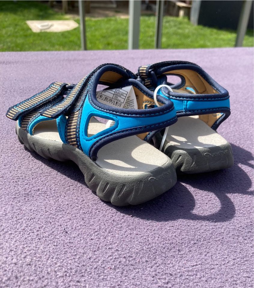 Decathlon Kinder Sandalen in blau Größe 26/27 in Filderstadt