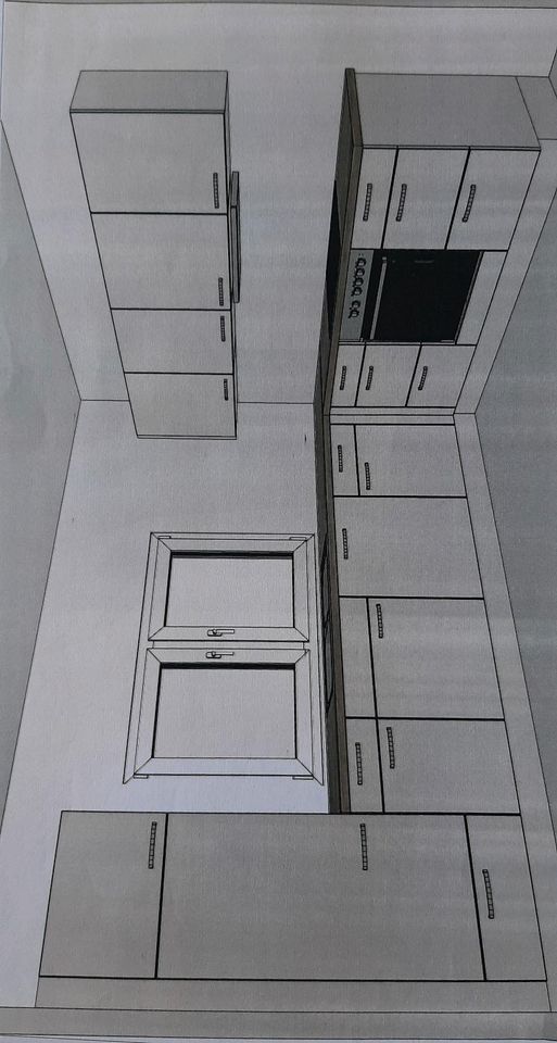 Einbauküche Küche Winkel 3,35 x2,29 m in Mayen