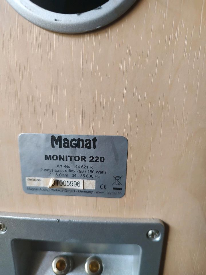 Magnat Monitor 220 in Brebel
