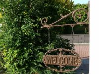 ღ Nostalgie Hängeschild "Welcome" Ausleger Gusseisen *NEU/VERSAND Nordrhein-Westfalen - Rheine Vorschau