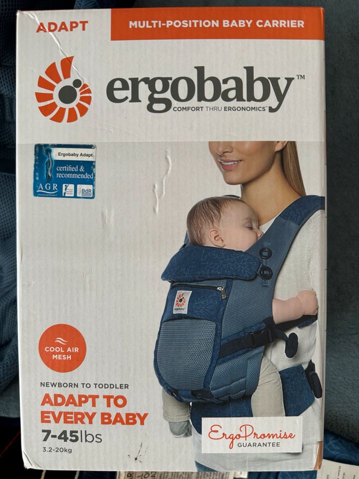 Ergobaby Adapt Babytrage ab Geburt bis 20 kg in Dresden