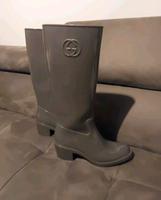 Gucci Schuhe Damen Stiefel Gummistiefel Regen grau Boots Dresden - Löbtau-Süd Vorschau