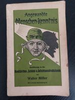 Angewandte Menschenkenntnis Einführung in die Handschriften 1921 Dresden - Cotta Vorschau