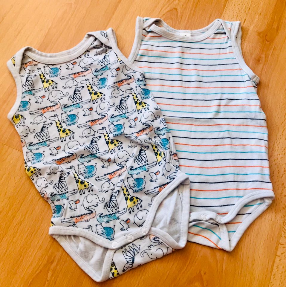 Kleinkinder Baby Sommer Bodys 74 Set in Ostseebad Binz