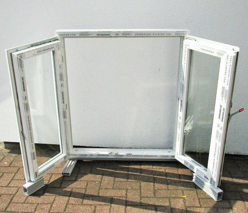 120x100 cm BxH Kunststoff Fenster Dreh-Kipp 2-flg. sofort kaufen in Bremen