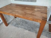 ★ Holz Schreibtisch aus Eiche 140x70x75 ★ Brandenburg - Wiesenburg/Mark Vorschau