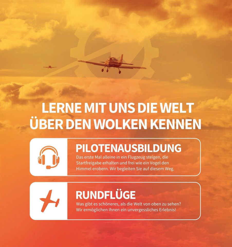 UL-Pilotenschein / Fliegen lernen / Pilot / Flugzeug in Sankt Augustin