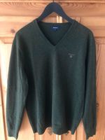 Gant Herren Pullover Dunkelgrün Grün Lammwolle Gr. XL Baden-Württemberg - Bietigheim-Bissingen Vorschau