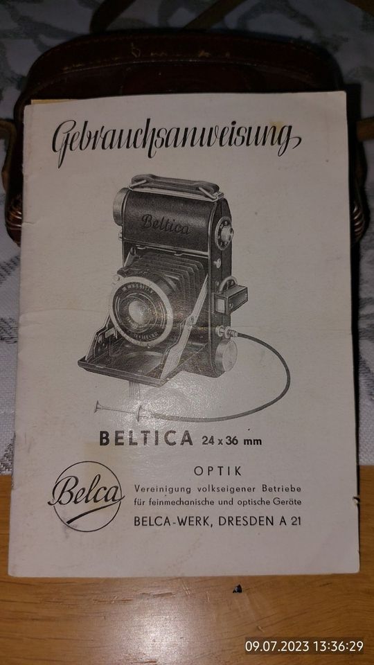 Kamera „Beltica 1“ 24 x 36 mm inkl. div. Zubehör in Dresden