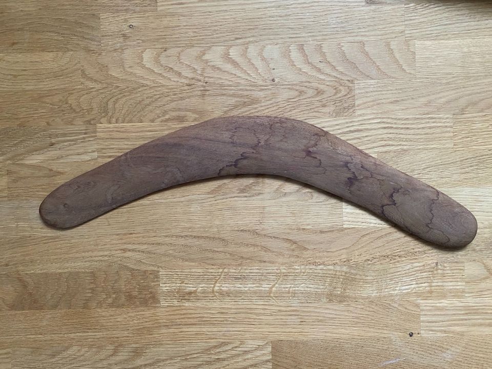 Boomerang Deko - Bumerang aus Australien - Holz in Düsseldorf