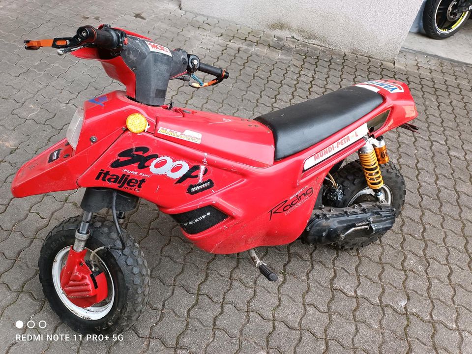 Raritaet Italjet Scoop, selten Motor dreht, 1994, gut in Pfinztal